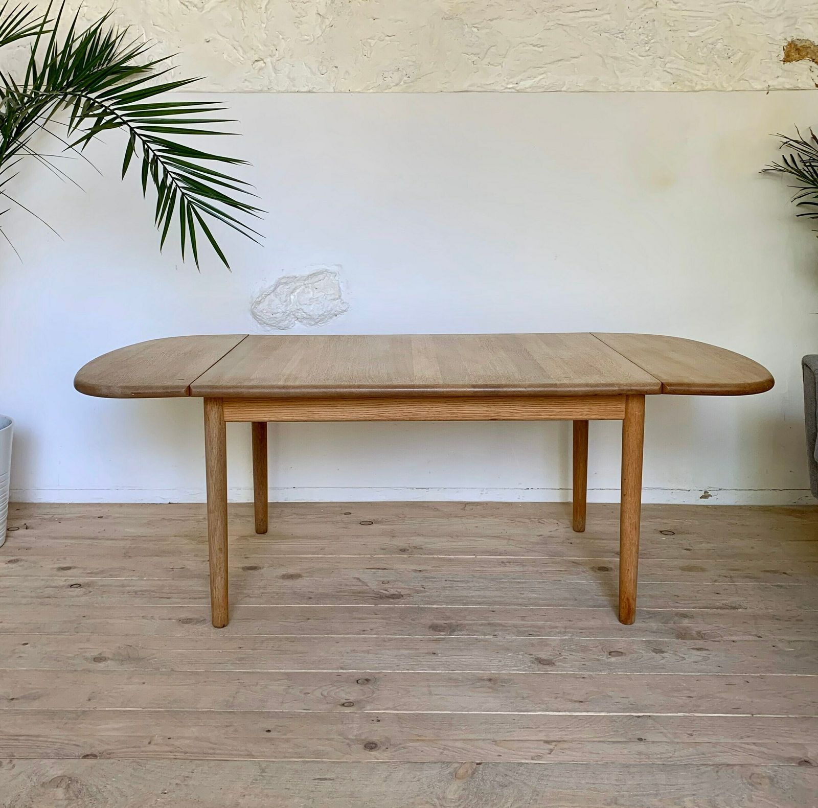 Hans Wegner Scandinavian Solid Oak Coffee Table photo for sale
