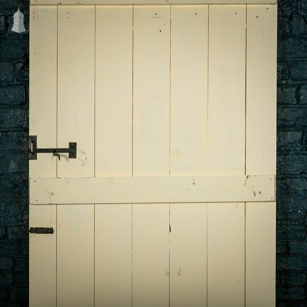 Home Fixtures Ledged And Braced Door, Pine Finish photo