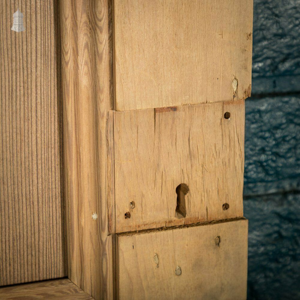 Pine Panelled Door, Moulded 2 Panel And Beadboard Plank photo buy