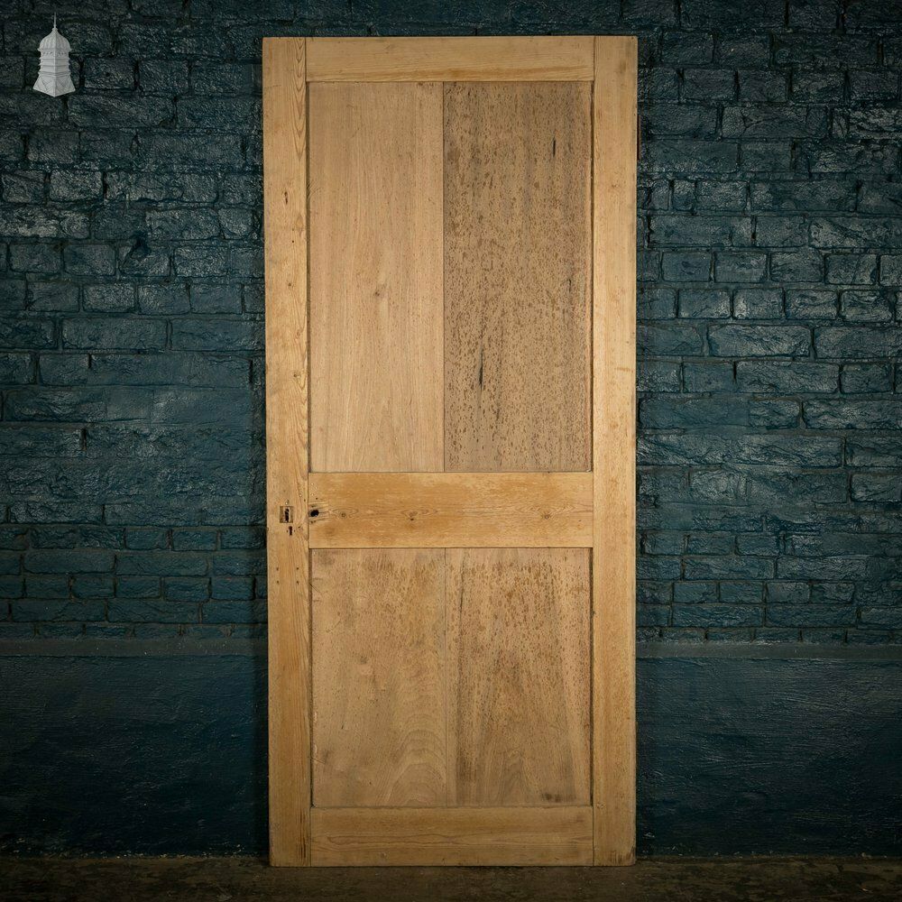 photo furniture Pine Panelled Door, 2 Panel Shaker Style