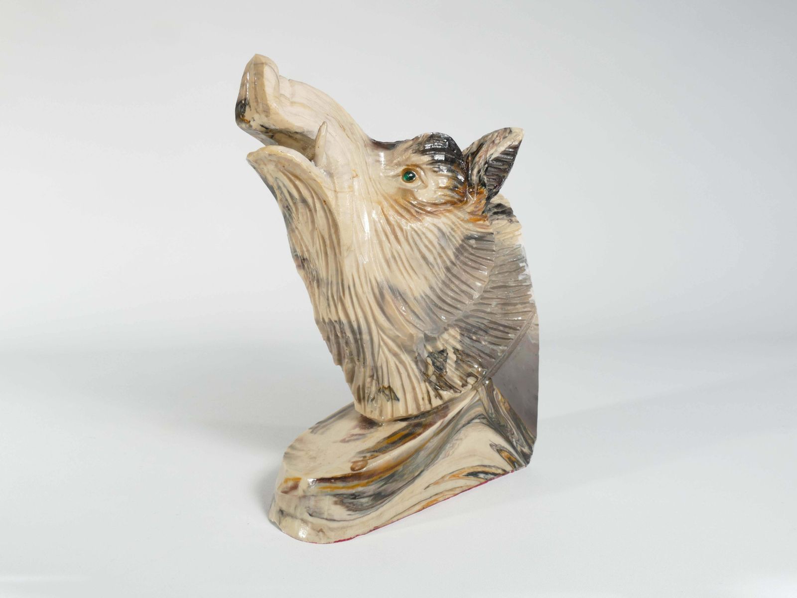 photo for sale Heavy Bookend In The Shape Of A Wild Boar.