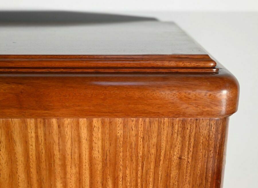 photo furniture Small Library Cabinet In Blond Mahogany, Art Deco – 1940