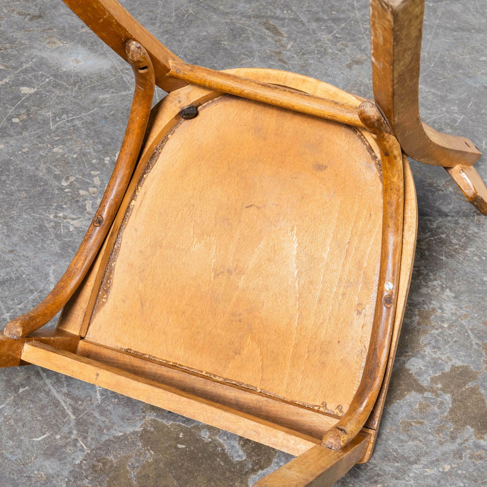 1950’s Standard Single Bar Back Farmhouse French Mixed Dining Chairs – Good Quantities Available photo furniture