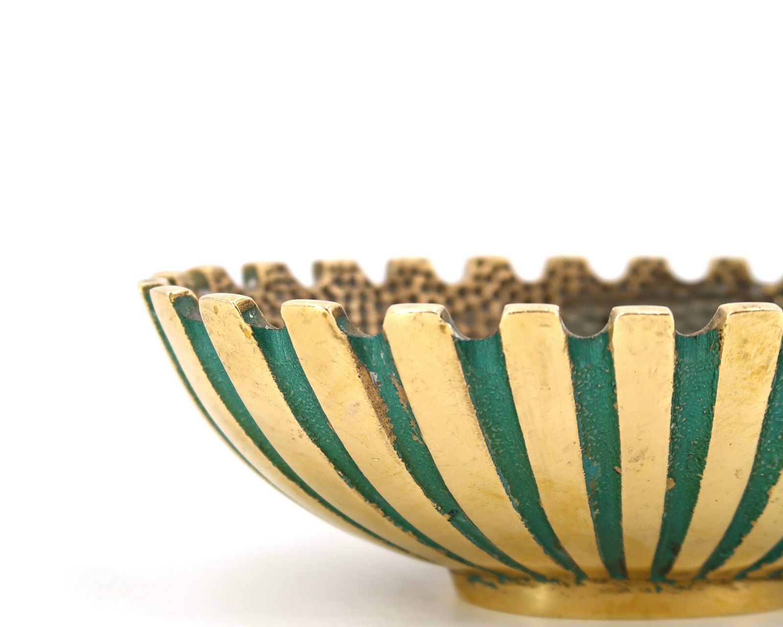 Bronze And Turquoise Bowl, Ring Dish By Maurice Ascalon, 1950s / Made In Israel, Mid Century Modern, Judaïca, Pal Bell Co photo vinterior