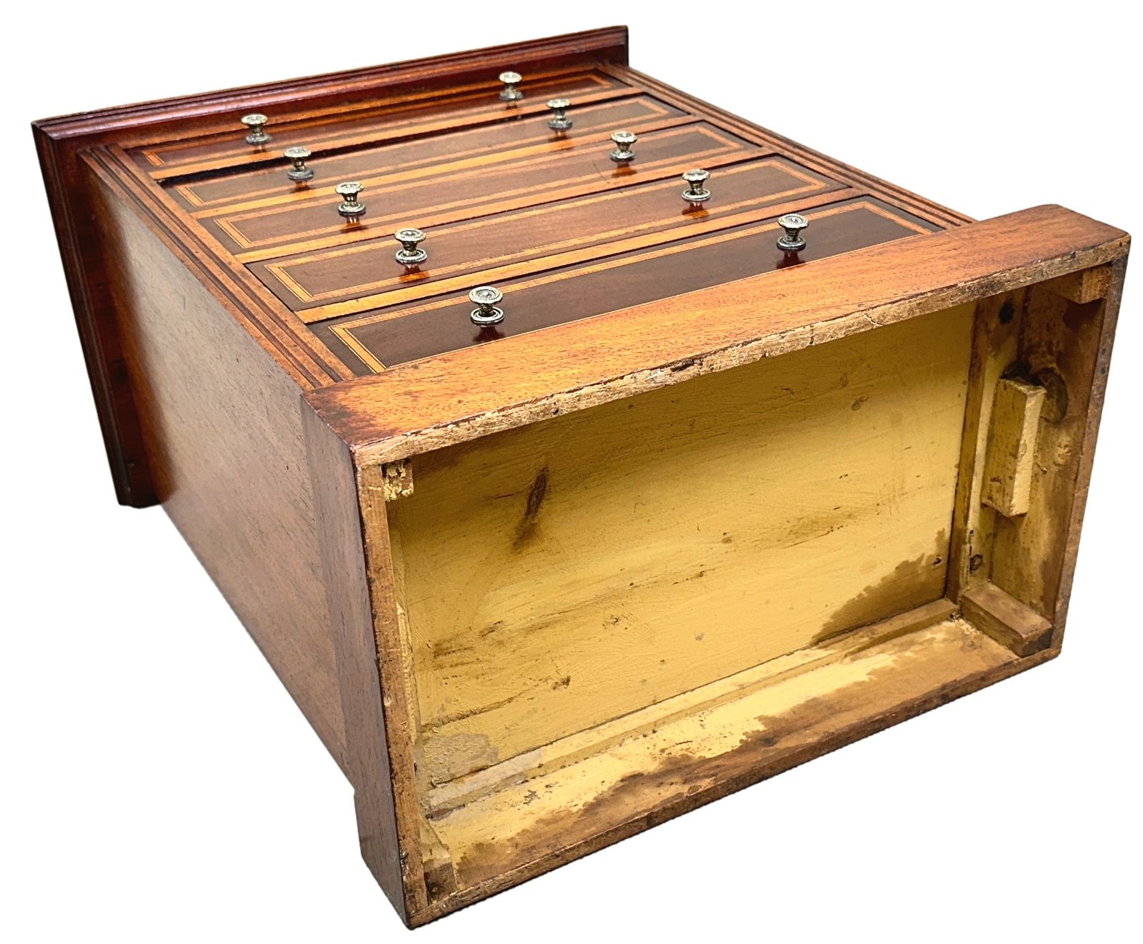 19th Century Walnut Miniature Chest (England, Circa 1880) photo buy