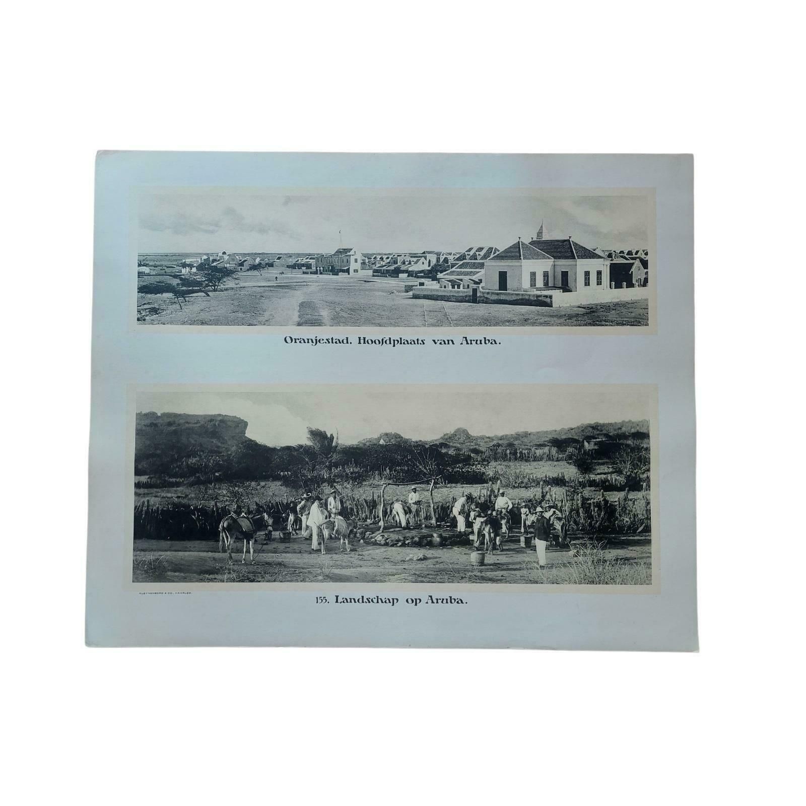 Set Of 3 Photographic Plates Of Aruba, Bonaire, And Curaçao photo furniture