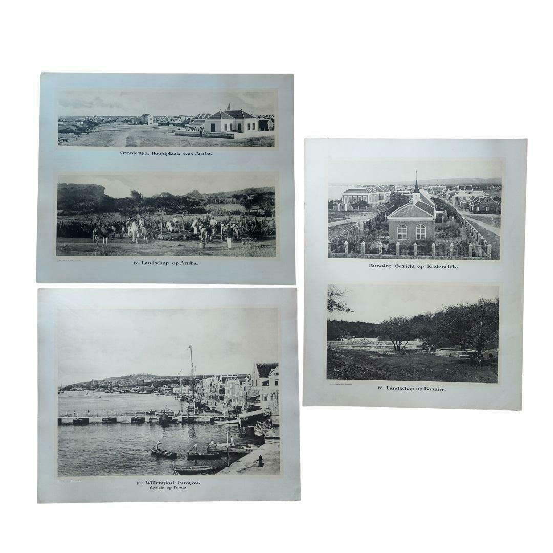 Set Of 3 Photographic Plates Of Aruba, Bonaire, And Curaçao photo 2418.0