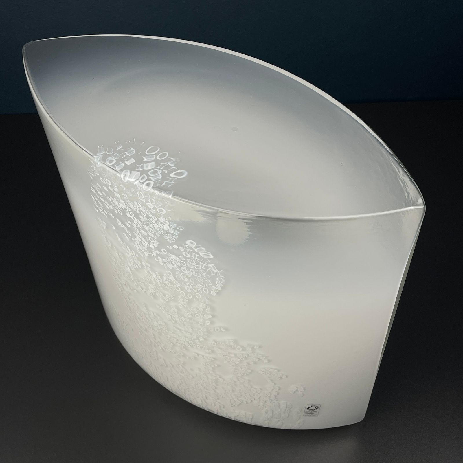 Murano Table Lamp Idra By Rosanna Toso For Leucos, Italy 1980s photo for sale