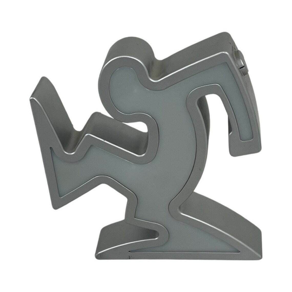 Osvaldo Cavendoli  La Linea  Lamp That Can Be Used As A Bookstand Or Hang From The Wall  Cartoon With Led Lighting photo for sale