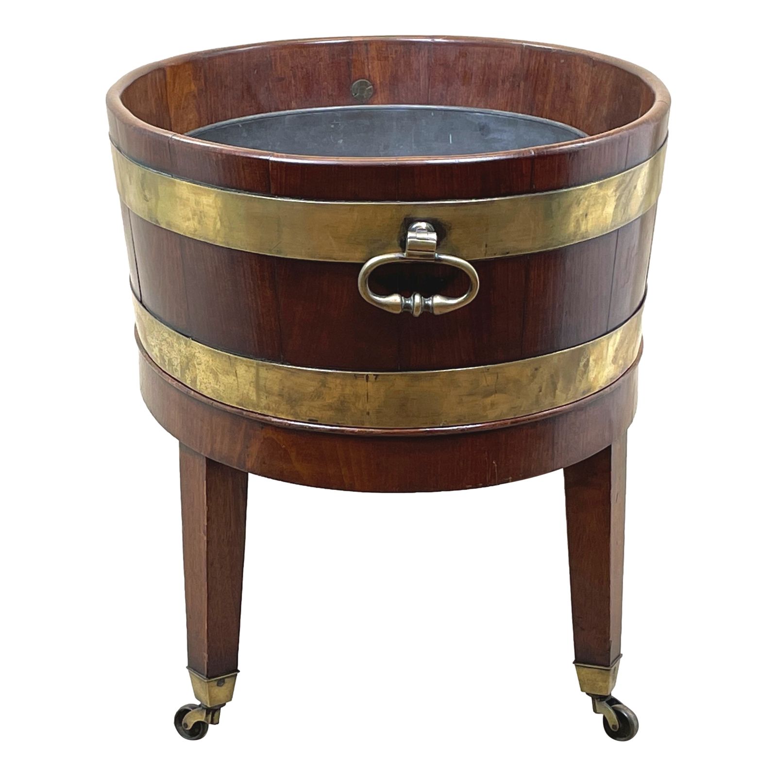 Georgian 18th Century Mahogany Oval Open Wine Cooler (England, Circa 1770) photo Home Decor