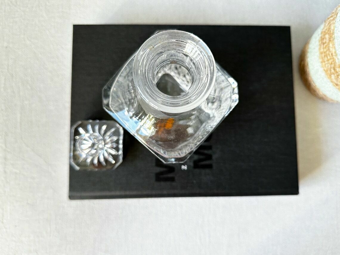 Vintage Crystal Decanter/Carafe, J.G. Durand Cristal, Cut Crystal Carafe, Mid Century Bar Decor, Lead Crystal photo vintage