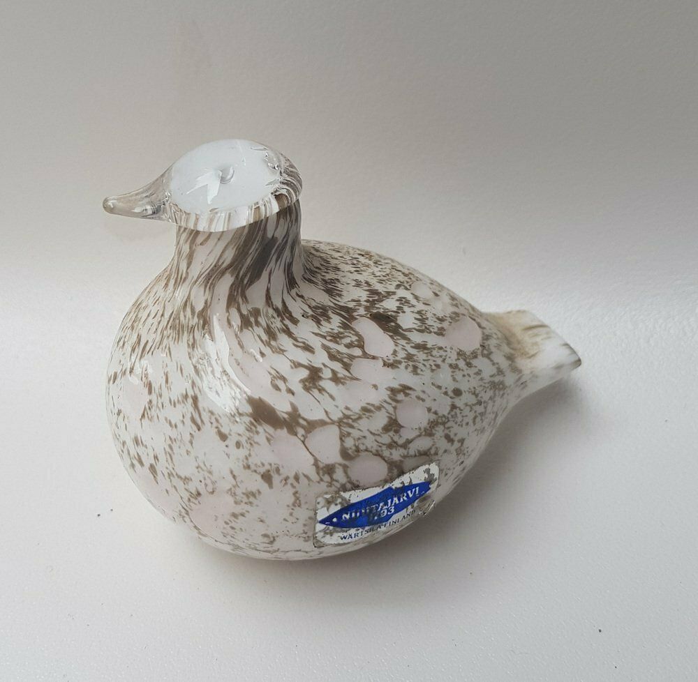Finnish Glass Bird By Oiva Toikka For Littala, 1970s photo furniture