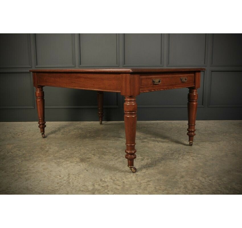 Victorian Mahogany Partners Writing Table photo 2489.76