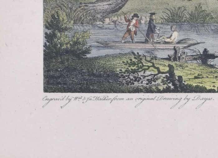 Oxford 18th Century Engraving After Edward Dayes 1792 photo 300.0