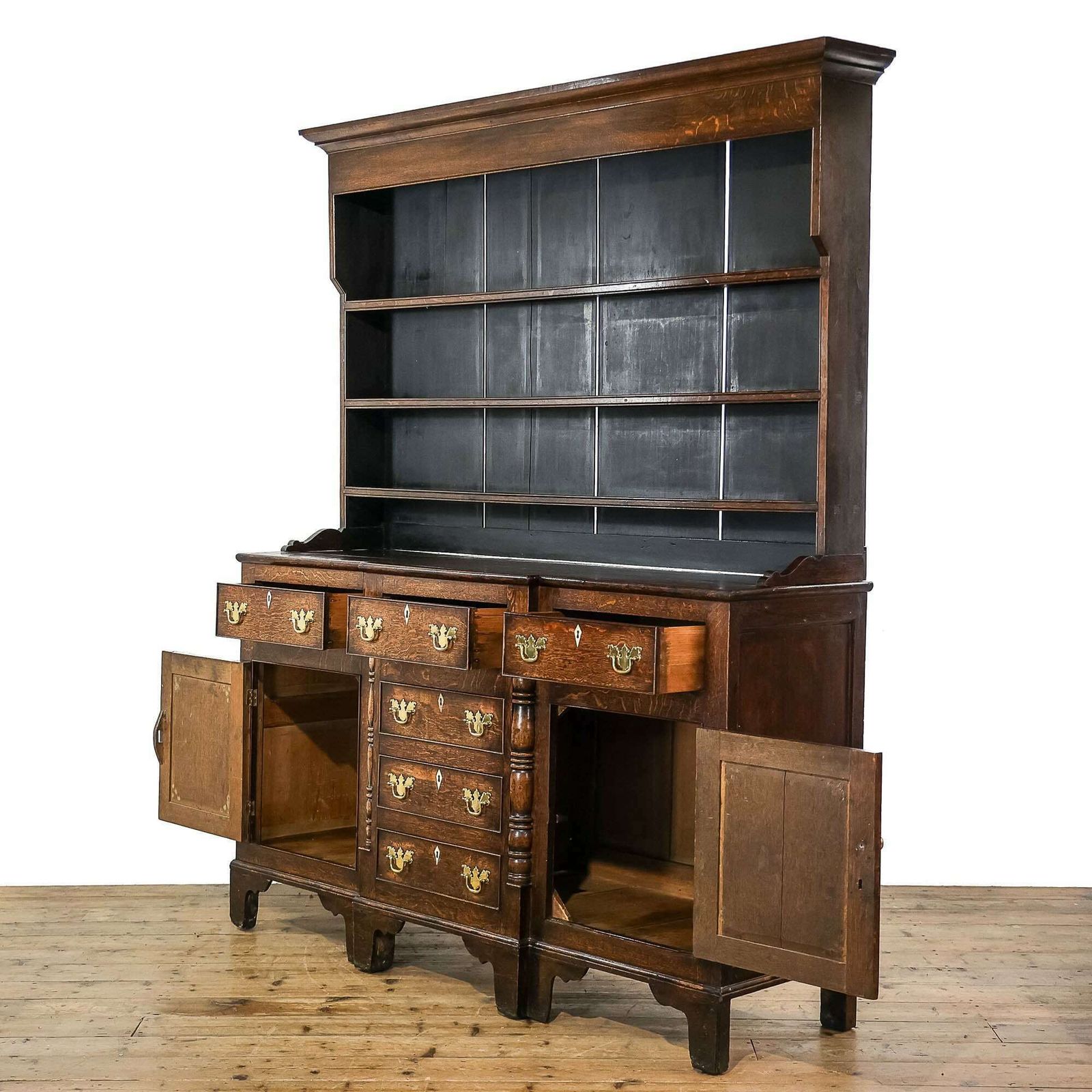 Large Antique North Wales Anglesey Oak Dresser photo buy