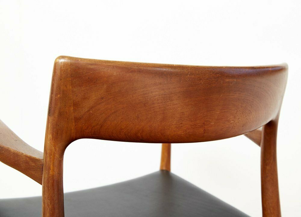 Model 57 Chair In Teak By Niels Otto Møller For J.L. Møllers, 1970s photo buy