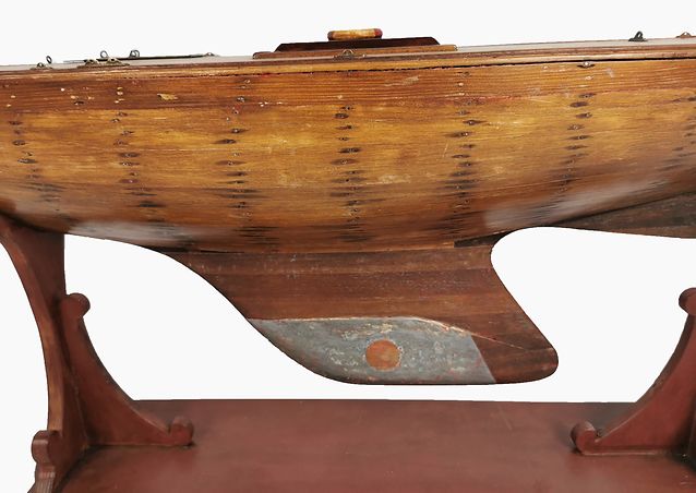 1920's Racing Pond Yacht, 1920s photo Home Decor