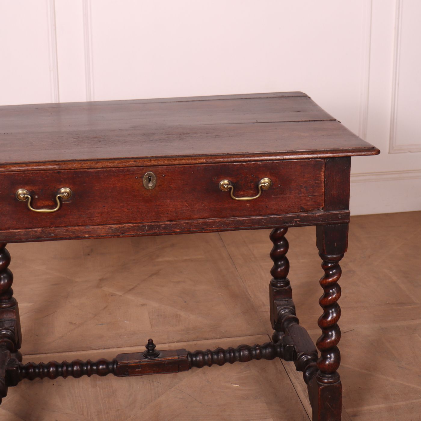 English Oak Lamp Table, 1700s, Antique photo buy