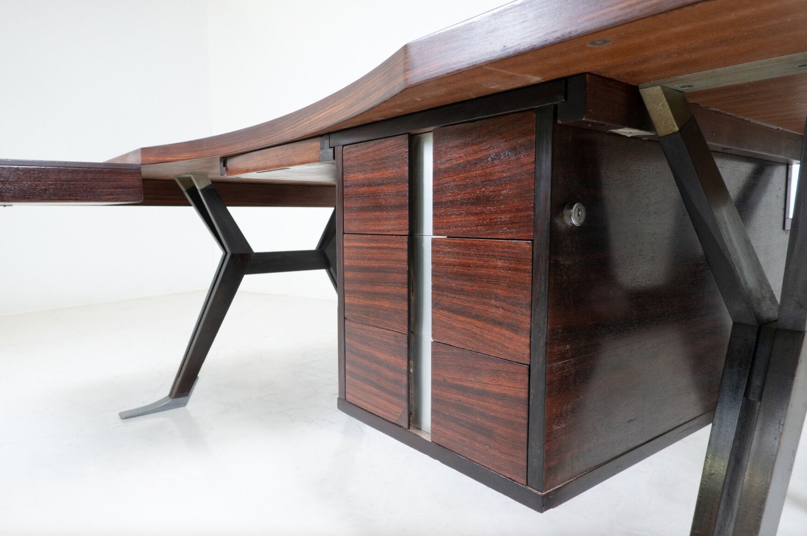 Mid Century Modern Desk By Ico Parisi For Mim Roma 1950s photo Furniture