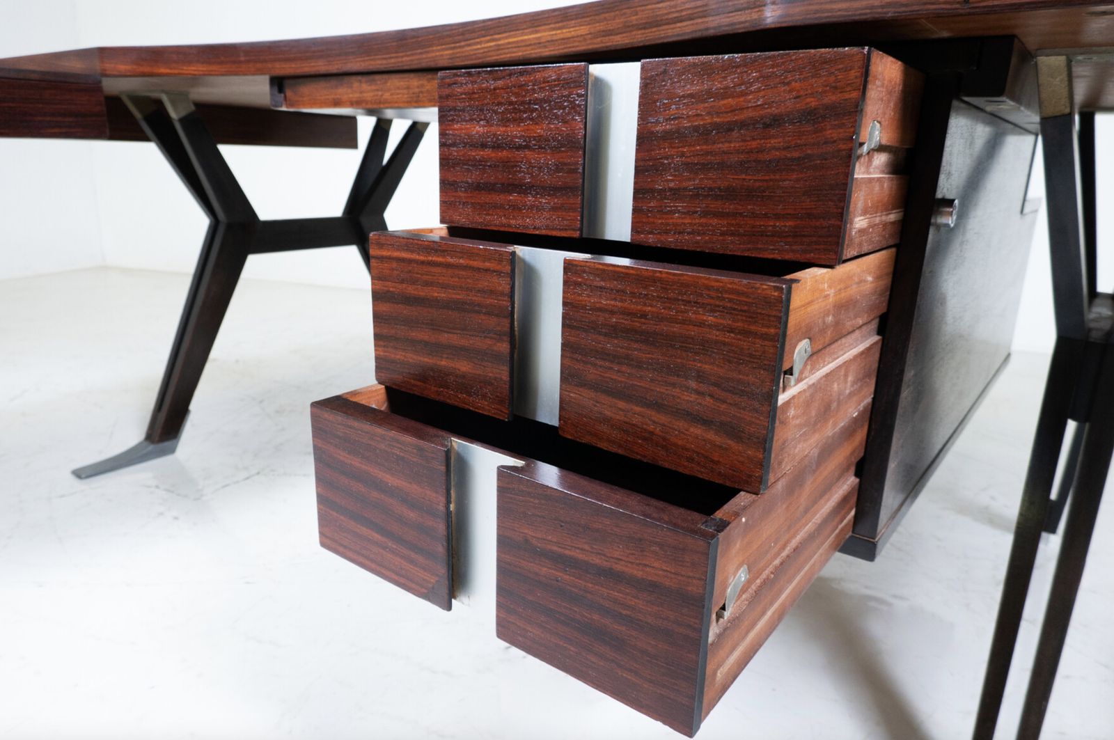 Mid Century Modern Desk By Ico Parisi For Mim Roma 1950s photo 8560.0