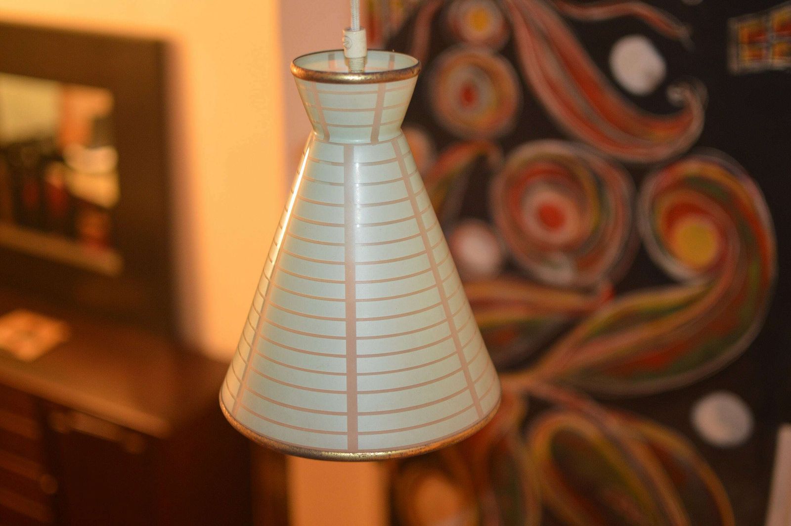 photo for sale Vintage Space Age Atomic Sputnik Lamp