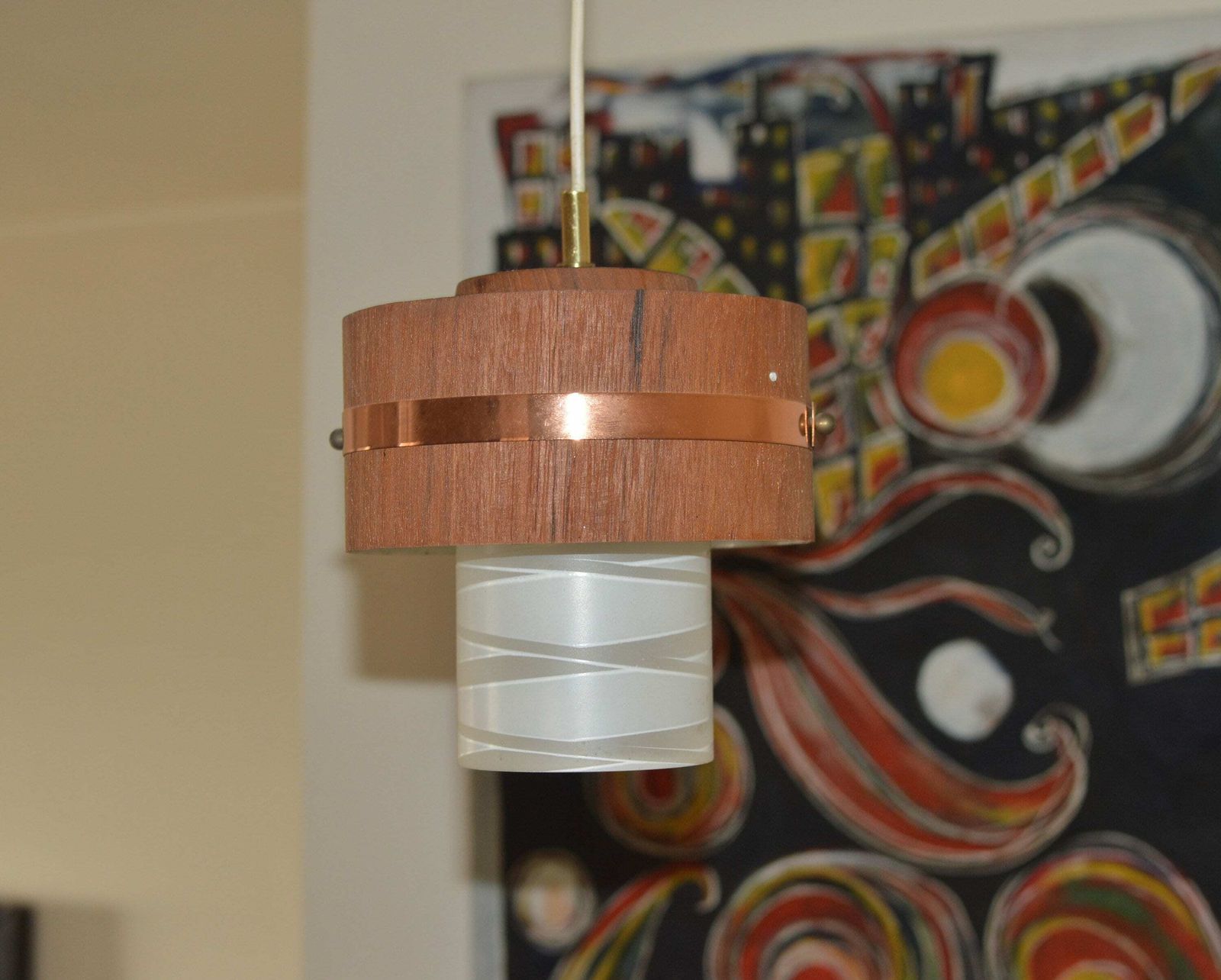 Lamp Space Age Atomic Ceiling Lamp. 1960/70 Mid Century Modernist Lamp. Nordic Lamp photo furniture
