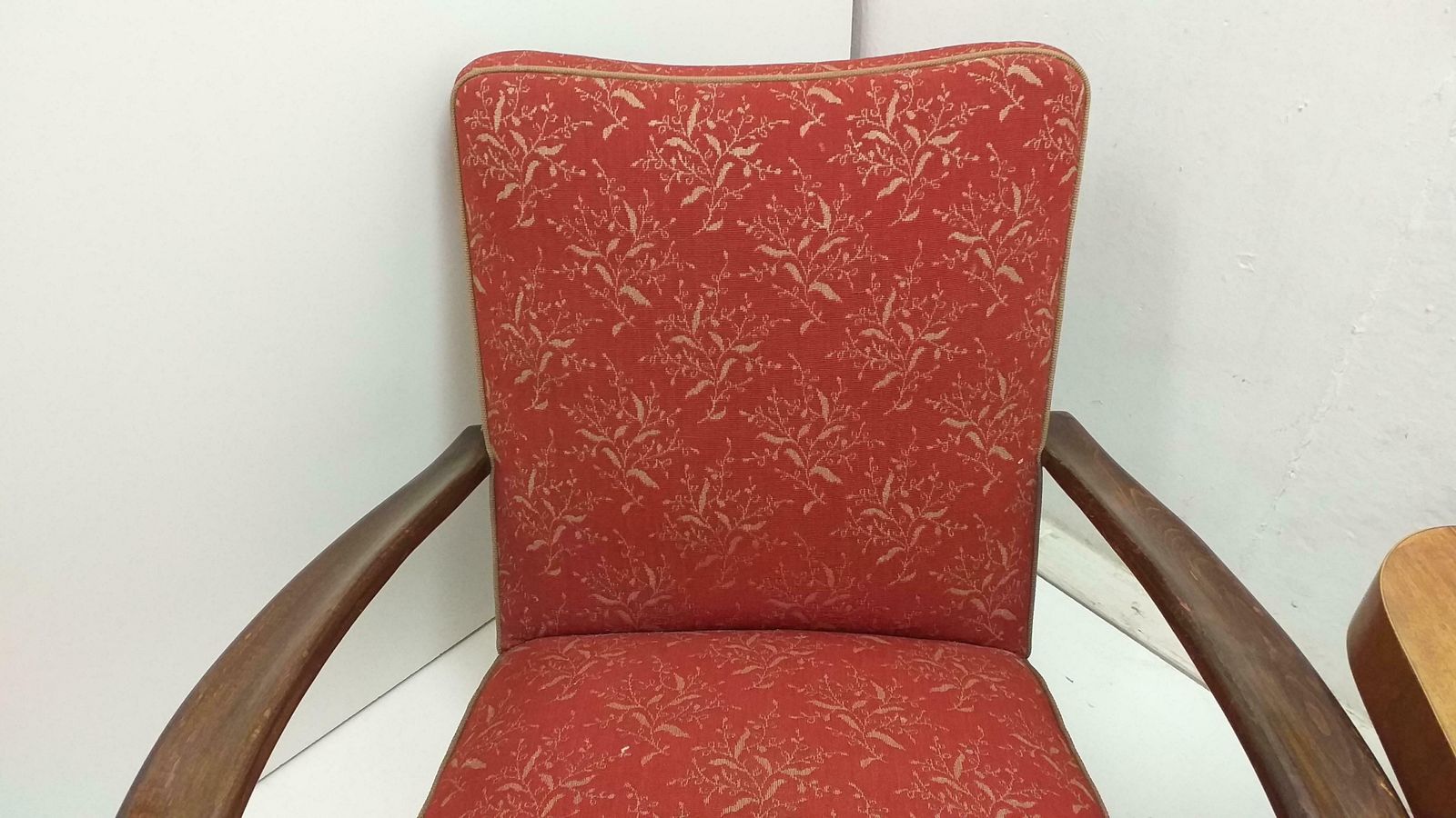 1940 Set Of Two Halabala Armchairs H 269 + Spider Table photo vinterior