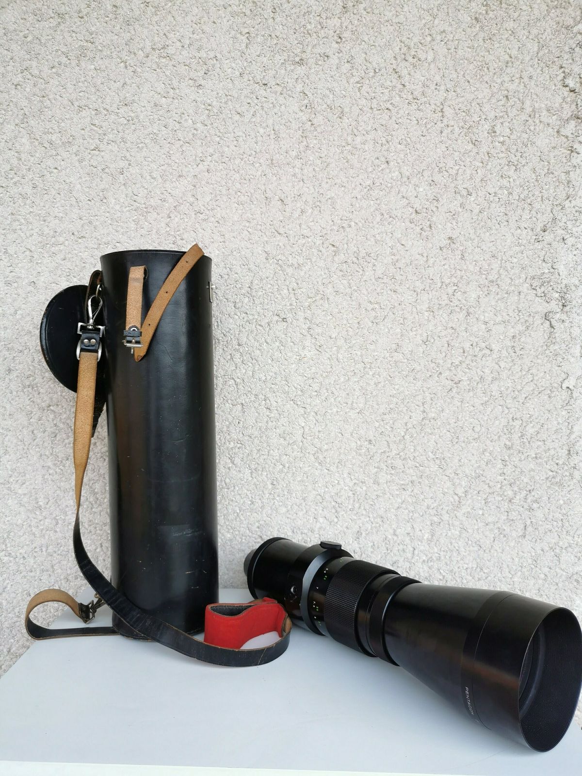 Pentacon 5.6 / 500 Mc Lens Gdm, German Democratic Republic Vintage Lens With Case Midcentury Camera Gift Picture Video Photography photo furniture