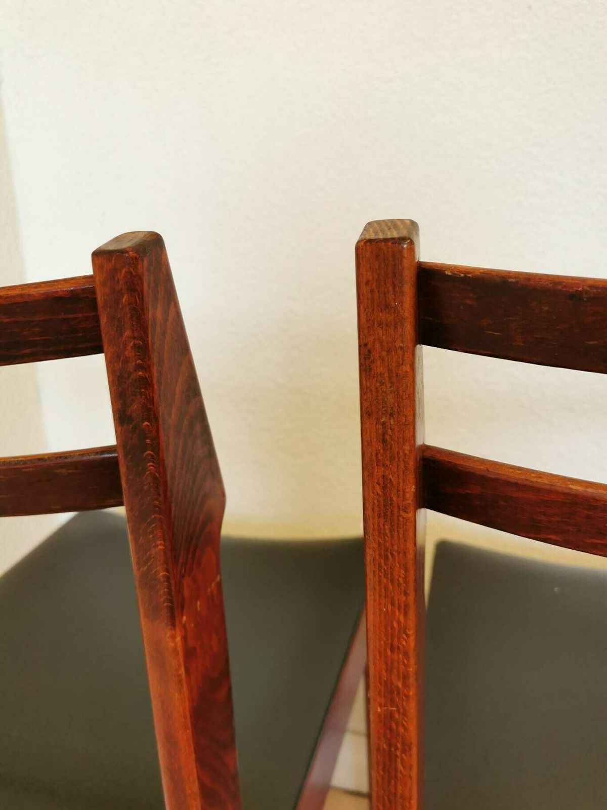 Set Of 4 Vintage Wooden Dining Chairs / Designed By Branko Ursic For Stol Kamnik / 1970s, Yugoslavia / Model 2087 Minimalistic Scandinavian photo 1085.0