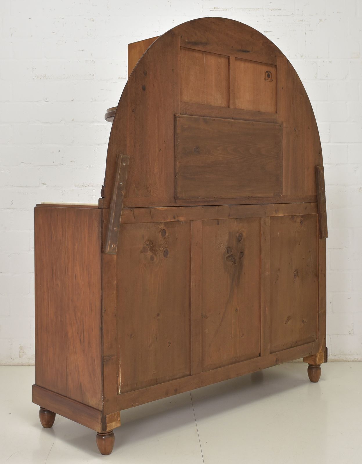 2964.0 Antique! Buffet Cabinet Restored Art Deco Around 1920 Walnut Portugal Provenance photo