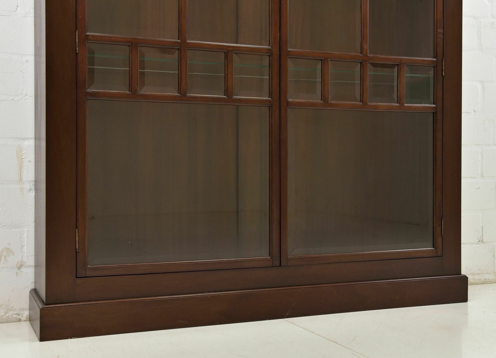 photo for sale Display Cabinet Art Nouveau Mahogany Reproduction Style Furniture Display Cabinet Bar Cabinet