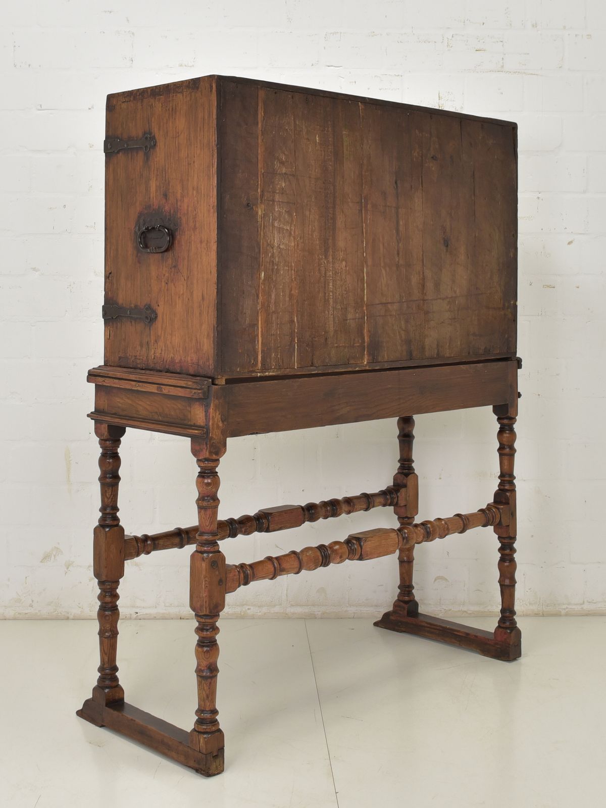 Antique! Bargueño Restored Around 1780 Top Cabinet Chest Of Drawers Secretary Spain photo for sale
