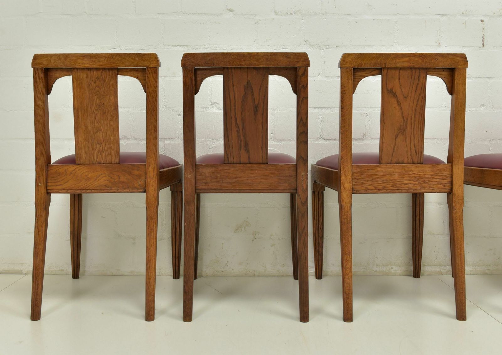 Antique! Extendable Dining Table, Restored Solid Oak From The Wilhelminian Era Around 1900 photo buy