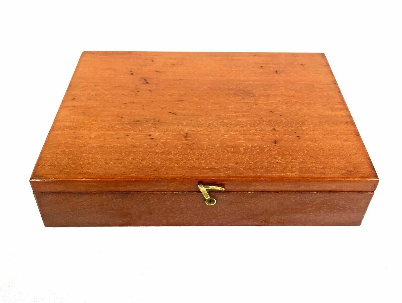 Antique Victorian Mahogany Artists Box By Reeves & Son With Block Paints C.1890 photo furniture