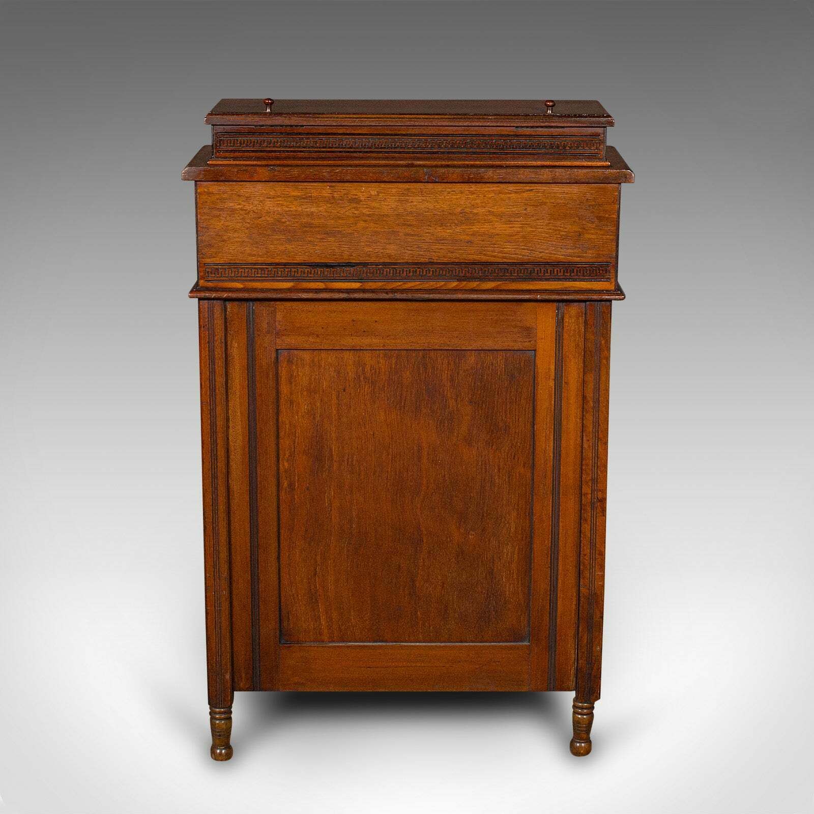 Antique Gentleman's Davenport, English, Walnut, Writing Desk Victorian, C.1880 photo vinterior