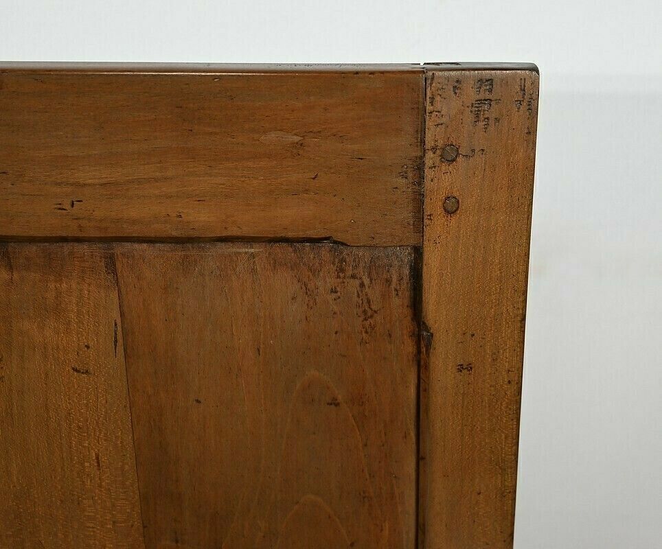 photo furniture Rare Cantou Fireplace Bench In Cherry And Chestnut – 2nd Half Of The 19th Century
