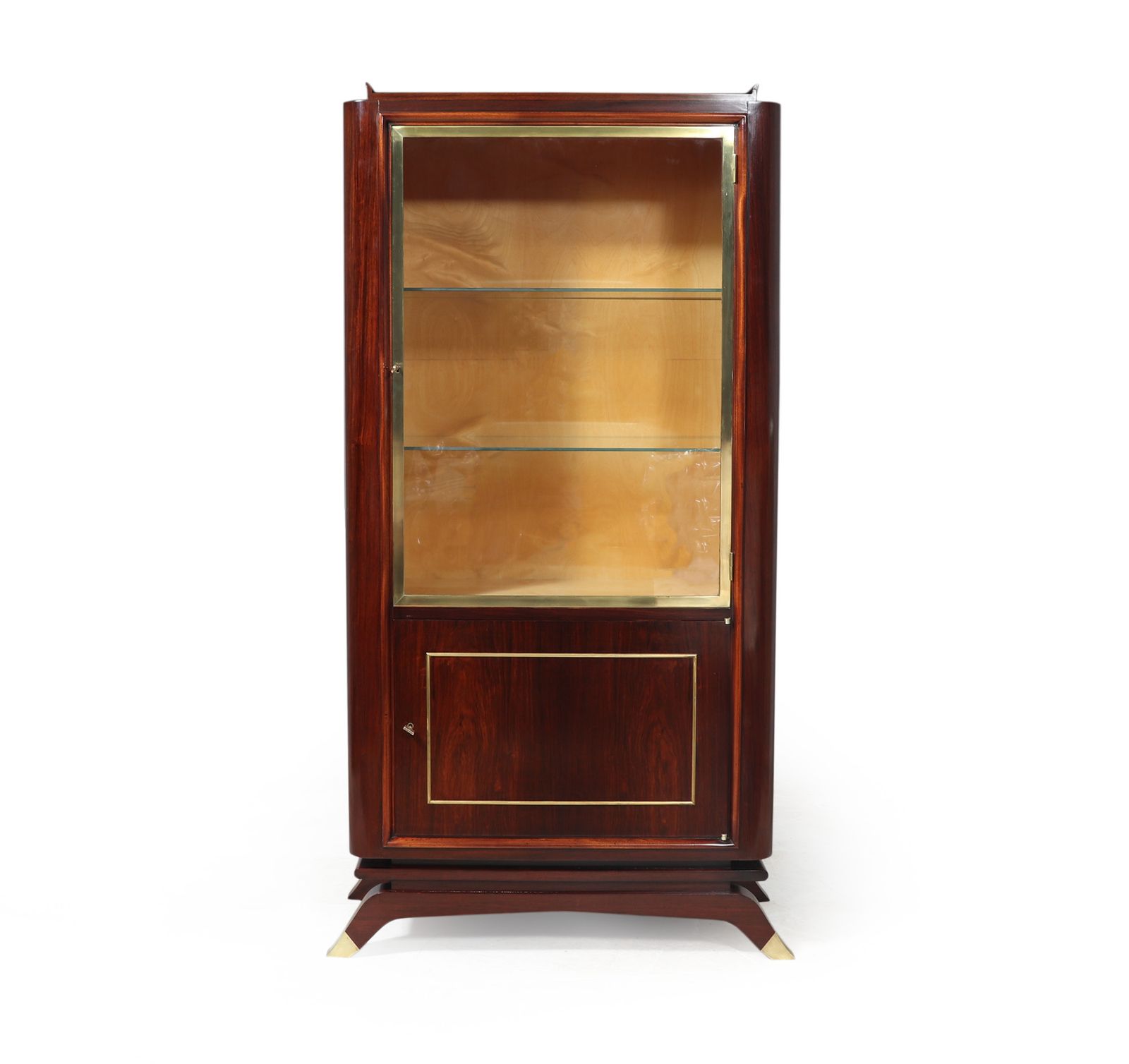 French Art Deco Display Cabinet In Rosewood photo furniture