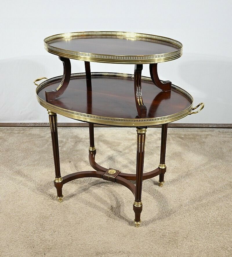 Rare Cuban Mahogany Service Table, Louis XVI Style – Xixth photo for sale