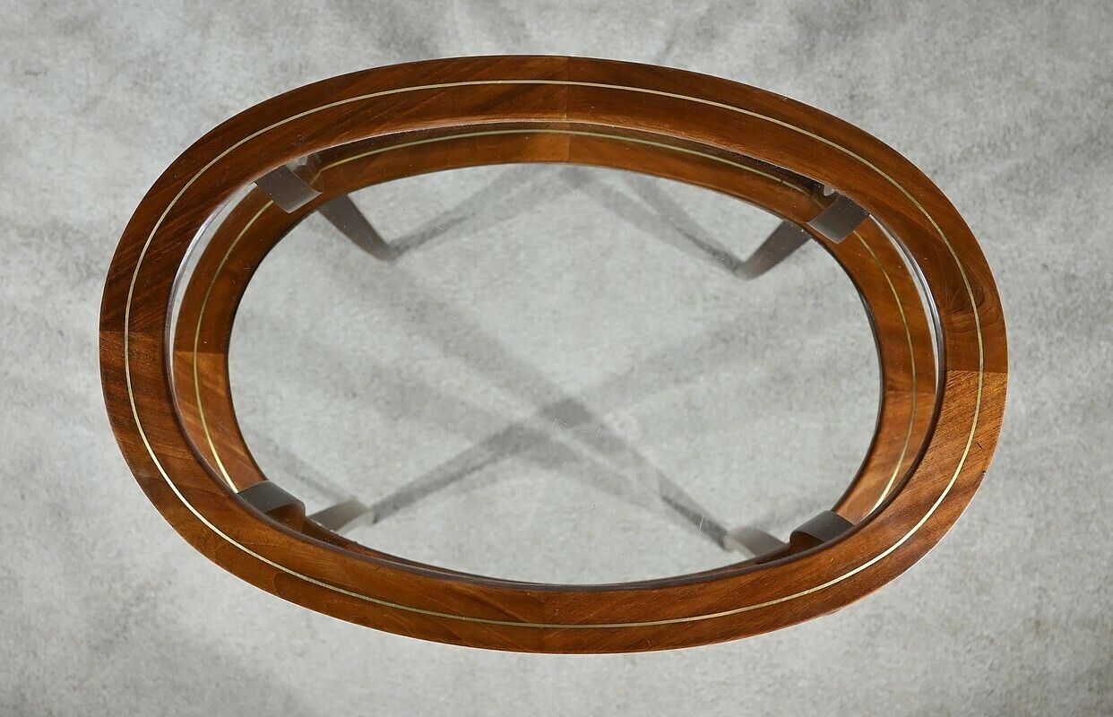 Serving Table In Solid Mahogany, Louis XV / Louis XVI Transition Style – 2nd Part 19th photo Furniture