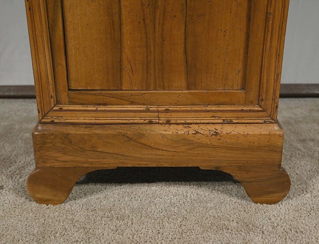 photo furniture Solid Walnut Bedside Table – Late 19th Century