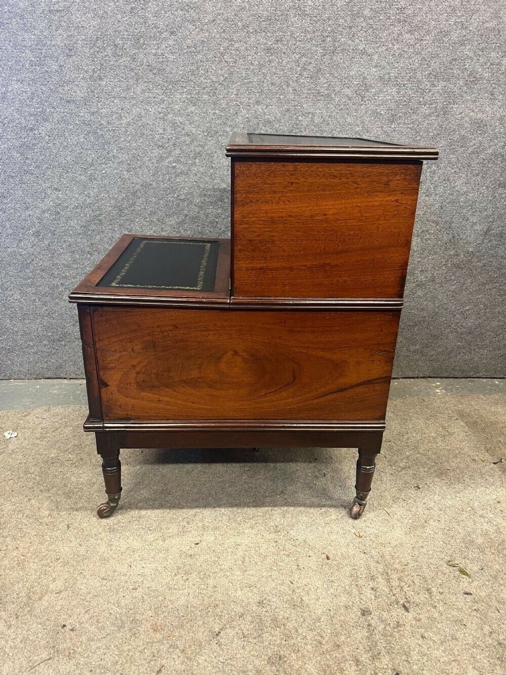 Regency Mahogany Library Steps photo Home Decor