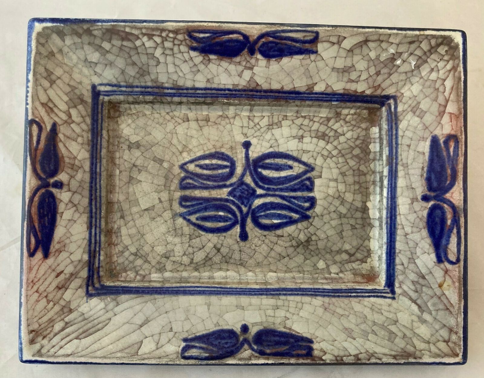 Michael Andersen/Marianne Starck Denmark Persia Glaze 60's Oblong Tray photo buy