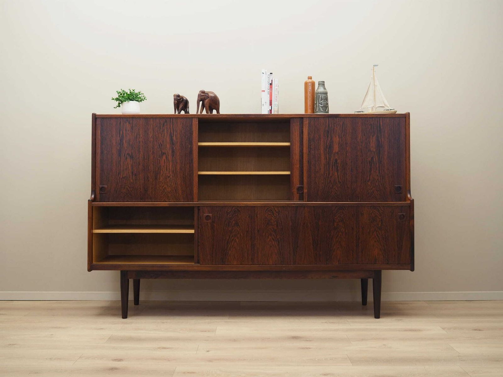 Vintage Highboard, Danish Design, 1960s, Designer: Johannes Andersen, Manufacture: Skaaning Furniture photo for sale