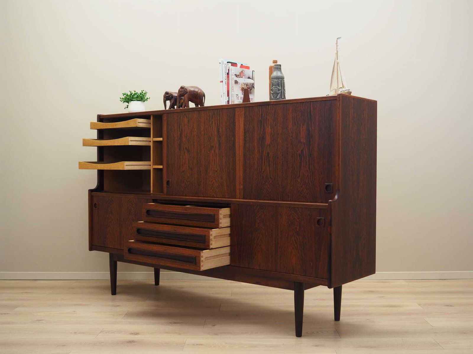 Vintage Highboard, Danish Design, 1960s, Designer: Johannes Andersen, Manufacture: Skaaning Furniture photo 3629.0