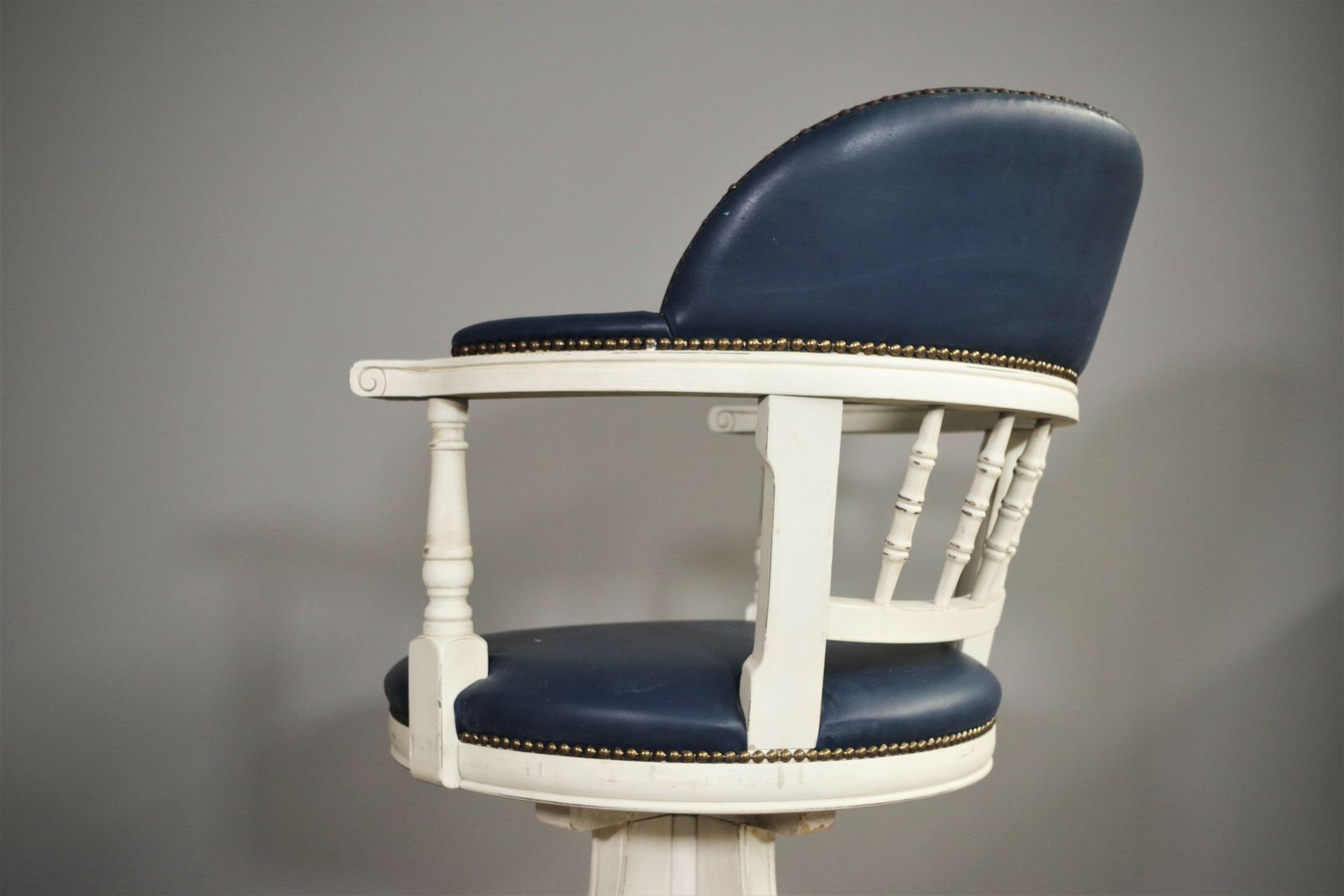 Swivel Armchair In The 80s Marine Style photo Furniture