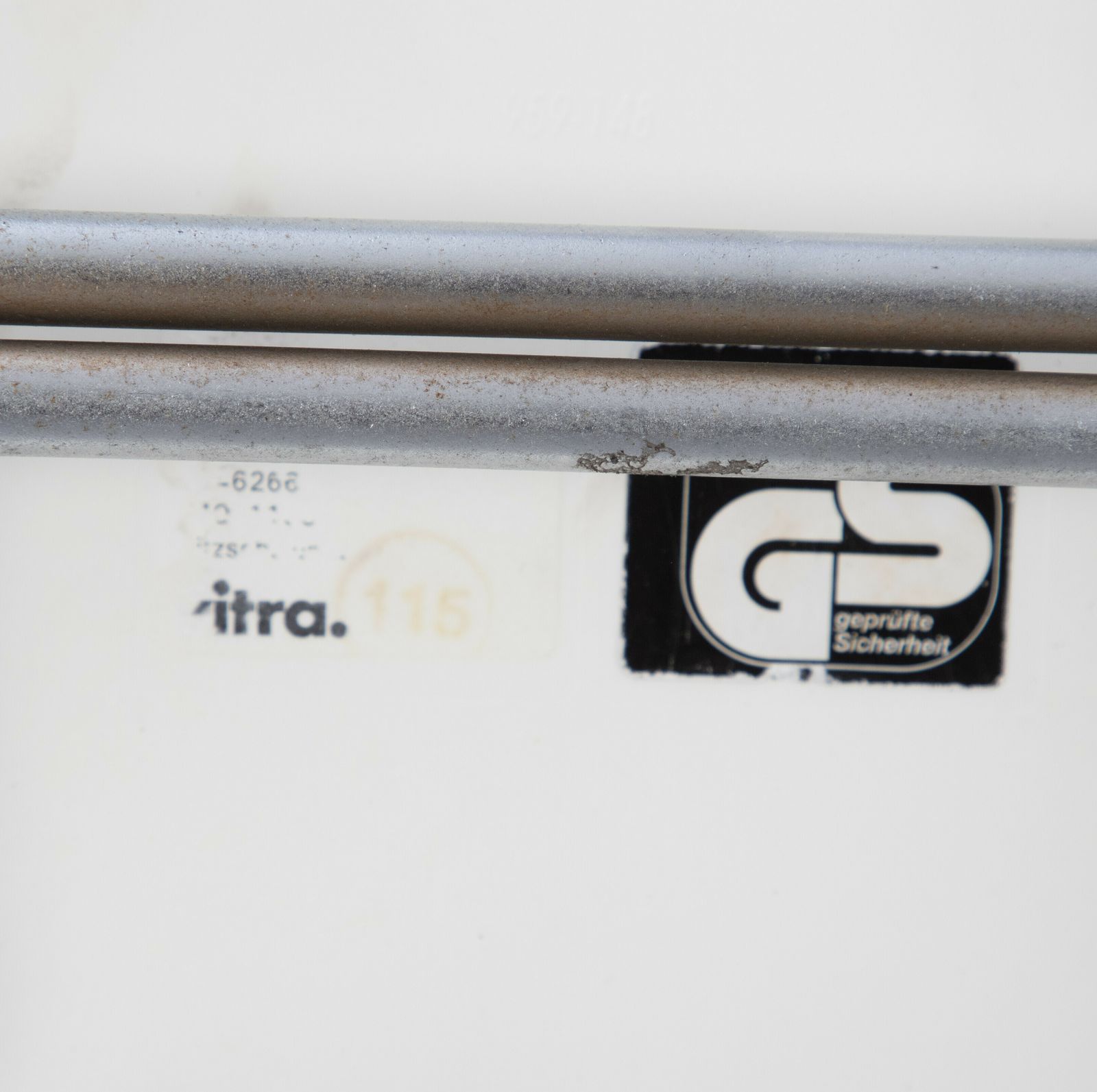 Ray & Charles Eames. Vitra. 4 'Dax' Chairs, White photo for sale
