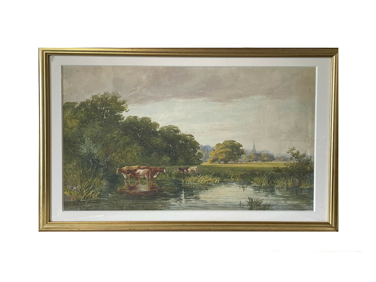 Walter Henry Piggott (1810 1901) Watercolour