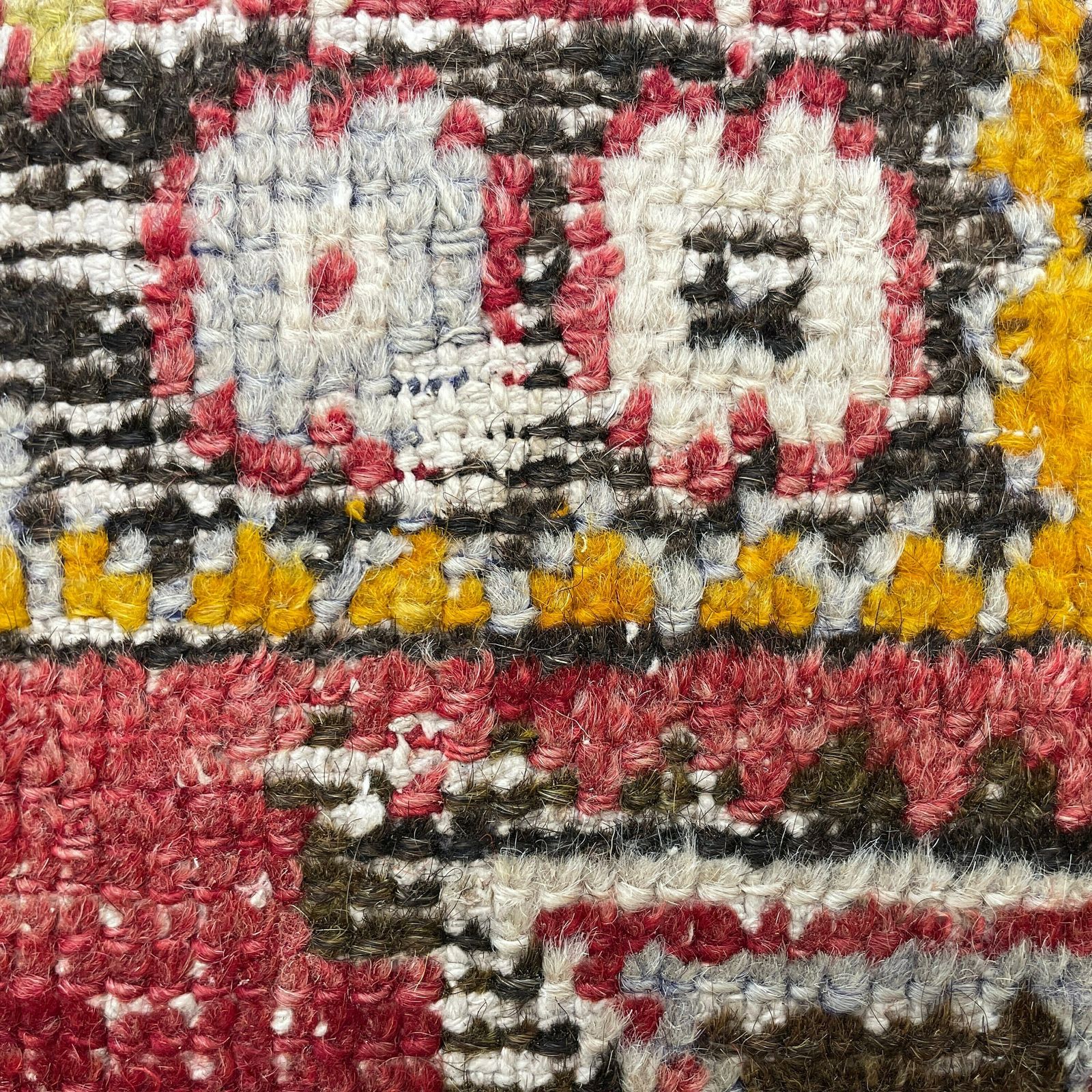 Antique Kilim Cushion Turkish Pillow Feather Filled Handwoven Patterned Red Old photo 55.0
