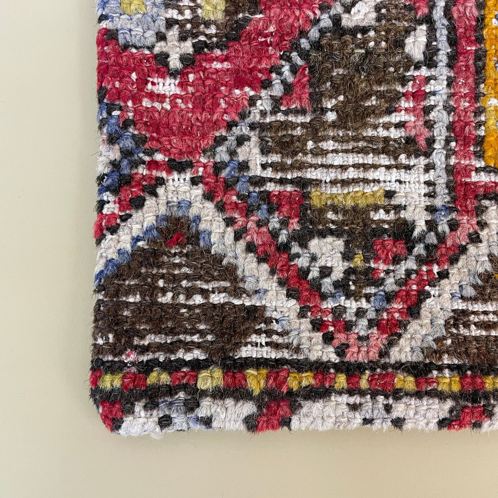 Antique Kilim Cushion Turkish Pillow Feather Filled Handwoven Patterned Red Old photo buy