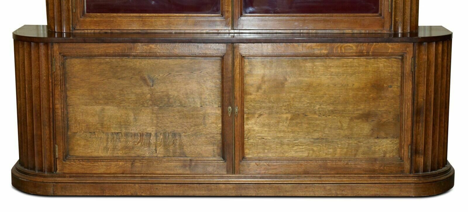 photo furniture Meter Samuel Pepys 1666 Style Library Bookcase Drawers Part Of Suite